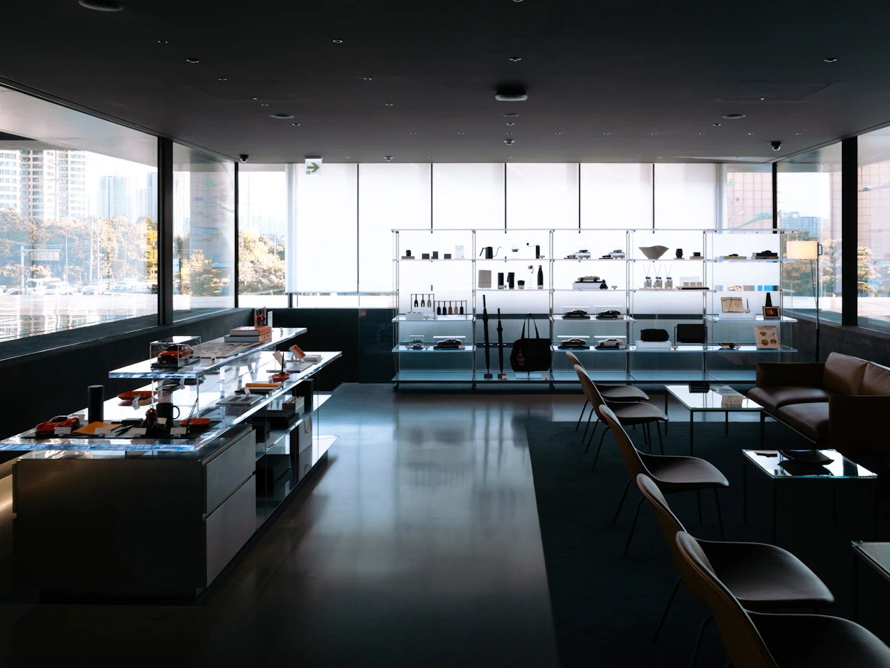 Intérieur d'une boutique Axelle Sanogo